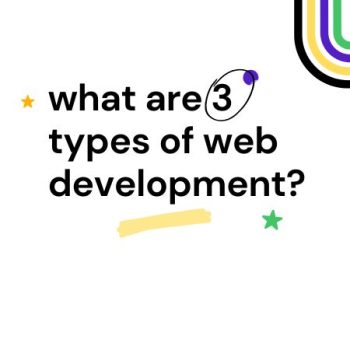 3 types of web development by clickcode